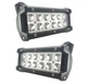 Комплект фар LED кожна по 12 діодів. Дворядні фари - прожектор! Товар з Гарантією якості! З -36W.S. Корея - зображення 4