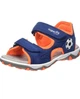 Детские кожаные босоножки Superfit Mike 32 р мальчику синие - изображение 1