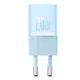 Мережевий зарядний пристрій Baseus GaN5 Fast Charger 20W голубой (CCGN050103) - зображення 3