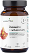 Харчова добавка Aura Herbals Журавлина 800 мг Вітамін С 60 капсул (5902479613345) - зображення 1