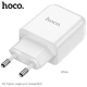 Адаптер сетевой HOCO Vigour N2 |1USB, 2.1A| (Safety Certified) белый - изображение 2