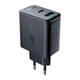 Адаптер мережевий ACEFAST A5 |1USB/1Type-C, 32W/2.4A, PD/QC| White - зображення 8
