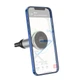 Держатель BOROFONE Cool move air outlet magnetic Car holder extended version BH47 черно-серебряный - изображение 6