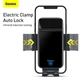 Держатель BASEUS Smart Solar Power Wireless Cycling Electric Holder IP54 |4.7-6.7"| (SUZG010001) черный - изображение 10