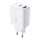 Адаптер мережевий ACEFAST A5 |1USB/1Type-C, 32W/2.4A, PD/QC| White - зображення 2