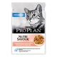 Упаковка влажного корма для кошек и котов Purina Pro Plan Housecat Nutrisavour с лососем 26 шт. по 85 г - изображение 1