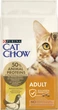 Сухой корм для взрослых кошек Purina Cat Chow Adult с курицей и индейкой 15 кг - изображение 2
