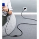 Кабель-продолжатель USB 2.0 AM-AF UGREEN US103 2м Nickel Plating Extension Cable 10316 Черный - изображение 4
