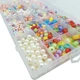 Детский набор бусин для творчества DIY Beads Set 750 предметов в кейсе - изображение 4