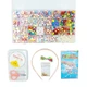 Детский набор бусин для творчества DIY Beads Set 750 предметов в кейсе - изображение 7