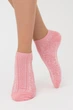 Женские короткие носки с цветочным узором Giulia WS1 SOFT BACKGROUND 004 36/40 розовые Pink geranium - изображение 1