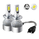 Комплект LED ламп H4 ближнє та дальнє світло HeadLight. Активний кулер. 6000К. 4500lm - зображення 4