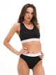 Комплект (топ + трусики-слипы) Apriori Sport Slip AU-200708 L Черный (ROZ6400176354) - изображение 1