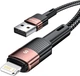 Кабель ESSAGER Star Lightning USB 2 м Brown (EXCL-XCA12) - изображение 2