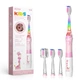 Дитяча електрична звукова зубна щітка Seago SG977 Sonic, Pink (K1010050207) - зображення 9