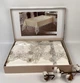 Скатерть с кружевом Maison Royale 160x350 Almond Cappucino - изображение 1