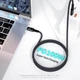 Кабель Essager Sunset USB Type C x USB Type C 100 Вт 2 м Черный (EXCTT1-CGA01) - изображение 3