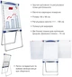 Флипчарт портативный Axent U-Stand 66 х 98 см (9705-A) - изображение 2