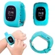 Смарт часы-телефон Smart Baby Watch Q50 для детей с GPS трекером голубой (722692) - изображение 4