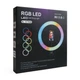 Кольцевая лампа RL-10 RGB (26см) без стойки с пультом - изображение 3
