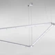 Світильник лінійний підвісний Атмолайт Starlight A 1270 Angle3 White білий - зображення 2