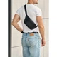 Чоловіча Сумка на пояс бананка Sambag Tirso MSO чорна - изображение 5