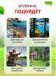 Кресло стул раскладной туристический рыбацкий спинка и подстаканник для рыбалки природы дачи пикника отдыха - изображение 6