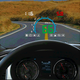 Автомобільний проєктор приладової панелі на лобове скло HUD OBD E350 5,8" проєкційний спідометр і тахометр - зображення 2