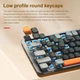 Клавіатура Redragon TL84 RGB Wireless/Bluetooth Blue Switch Grey Yellow (TL84-GWY) [84605] - зображення 5