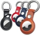 Чехол для поисковой метки Apple AirTag Leather Key Ring Stormblue HC [87046] - изображение 3