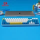 Клавіатура Redragon K688 Pro RGB Mini Wireless Blue Jade Switch (K688RGB-PRO-WB) [84564] - зображення 5