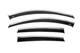 Вітровики з хромованим молдингом (4 шт, Niken) для Chevrolet Captiva 2006-2019 рр - зображення 1