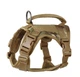 Шлея для котов и мелких собак Harness, тактический жилет с ручкой (35-48 см), Камуфляж (093-CAMO) - изображение 1