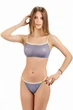 Комплект женский топ и стринги из сеточки Felisiya Lingerie Небесный 2002+204-907с007 S - изображение 3