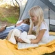 Спальный мешок детский Naturehike С300 голубой (NH21MSD01) - изображение 6