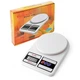 Настольные кухонные электронные весы Electronic Kitchen Scale SF-400 для взвешивания продуктов - изображение 4