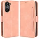 Чехол-книжка с кармашками Deexe Wallet Stand для ZTE Blade V40 Design - Pink - изображение 1