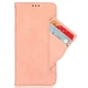 Чехол-книжка с кармашками Deexe Wallet Stand для ZTE Blade V40 Design - Pink - изображение 2