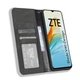 Чехол-книжка Deexe Retro Style для ZTE Blade V40 Design - Black - изображение 2