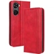 Чехол Deexe Retro Style для ZTE Blade V40 Design - Red - изображение 4