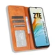 Чохол-книжка Deexe Retro Style для ZTE Blade V40 Design - Brown - зображення 2