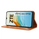 Чохол-книжка Deexe Retro Style для ZTE Blade V40 Design - Brown - зображення 3