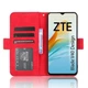 Чехол-книжка с кармашками Deexe Wallet Stand для ZTE Blade V40 Design - Red - изображение 3