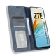 Чохол-книжка Deexe Retro Style для ZTE Blade V40 Design - Blue - зображення 2