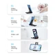 Держатель для телефона Essager Sailing Desktop Phone Holder Black (EZJZM-FC01) - изображение 10