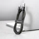 Дата кабель USB 2.0 AM to Type-C 3.0m 3A Gray-Black Baseus (CATKLF-UG1) (CATKLF-UG1) - зображення 2