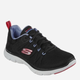 Жіночі кросівки для залу Skechers 149580-BKMT 38 (8US) 25 см Чорні (195969769614) - зображення 3