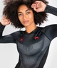 Жіночий рашгард Venum Phantom Rashguard Long Sleeves For Women Black Red (VENUM-04730-100-XS) - зображення 7