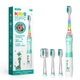Дитяча електрична звукова зубна щітка Seago SG977 Sonic, Green (K1010050206) - зображення 9