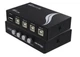 USB Перемикач/свіч MT-Viki MT-1A4B на 4 порти USB 2,0 для шарингу принтерів або сканерів Scanner Printer Sharing Switch свитч (614004975) Чорний - зображення 8